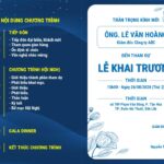 Giải pháp làm Slide Thư mời Khai trương "Tự động hóa":